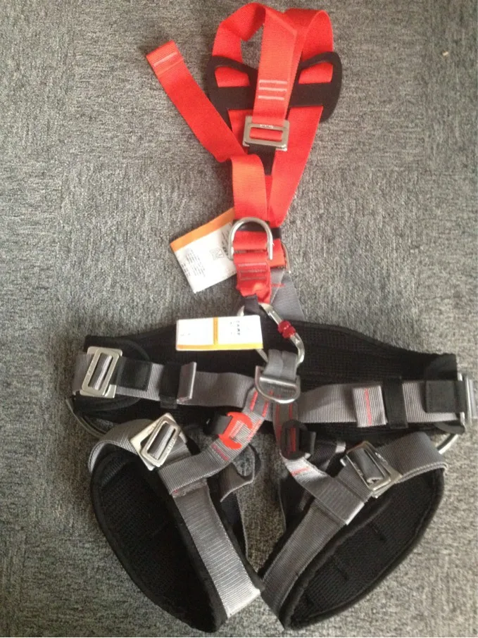 High altitude maintenance work safety belt, full body five point climbing safety tool，Multiple adjustable points