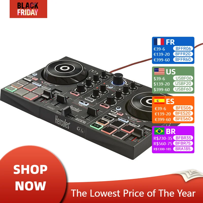 Hi, Cool Music Dj Player DDJ Inpulse200 Beginner, Beginner DJ Player, Controller DDJ200