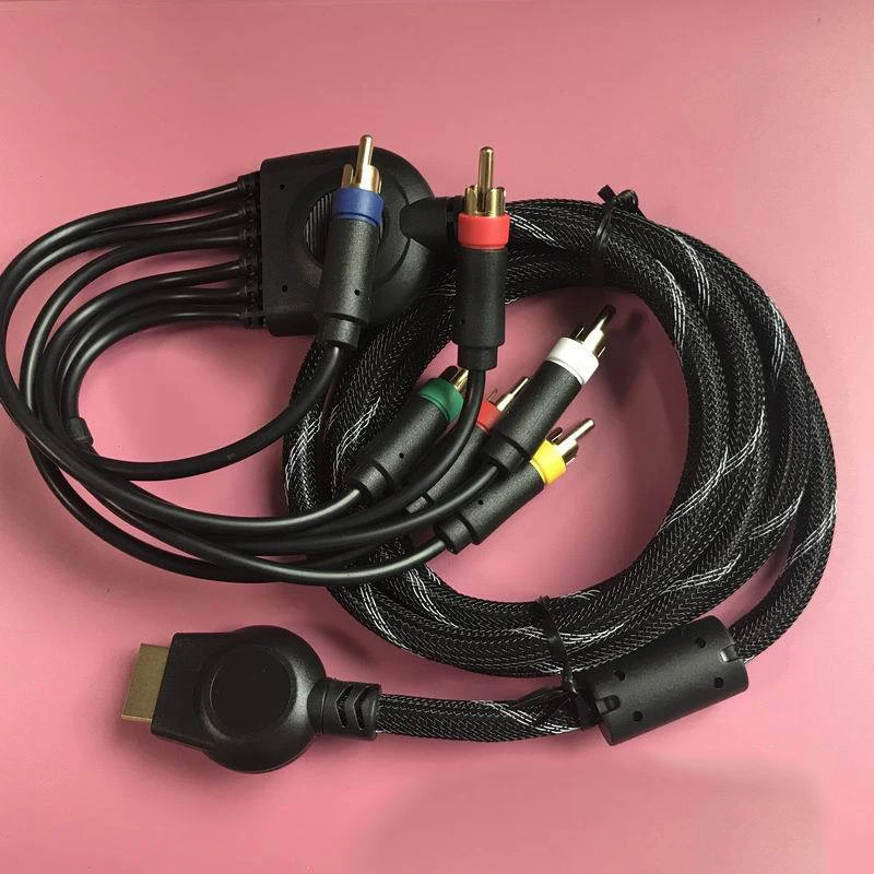 เหมาะสำหรับสายเคเบิล PS2/PS3ยาว1.8ม. เหมาะสำหรับอุปกรณ์เสริมสายเกมความละเอียดสูง2/3 PS