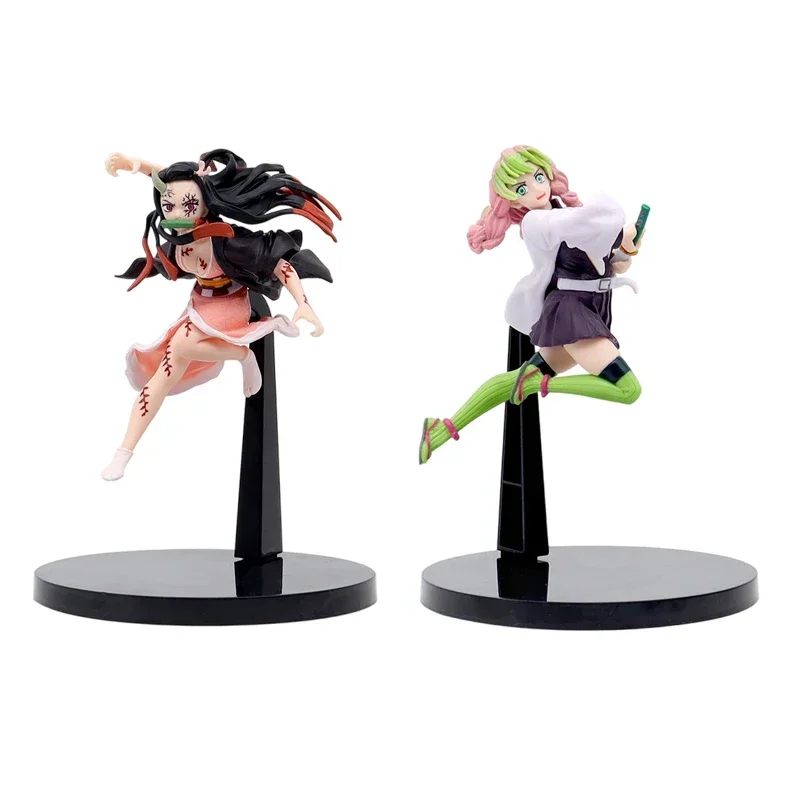 Anime Demon Slayer Kimetsu no Yaiba figurka Kamado Tanjirou figurka Agatsuma Zenitsu Nezuko wojownik pcv zabawki modele