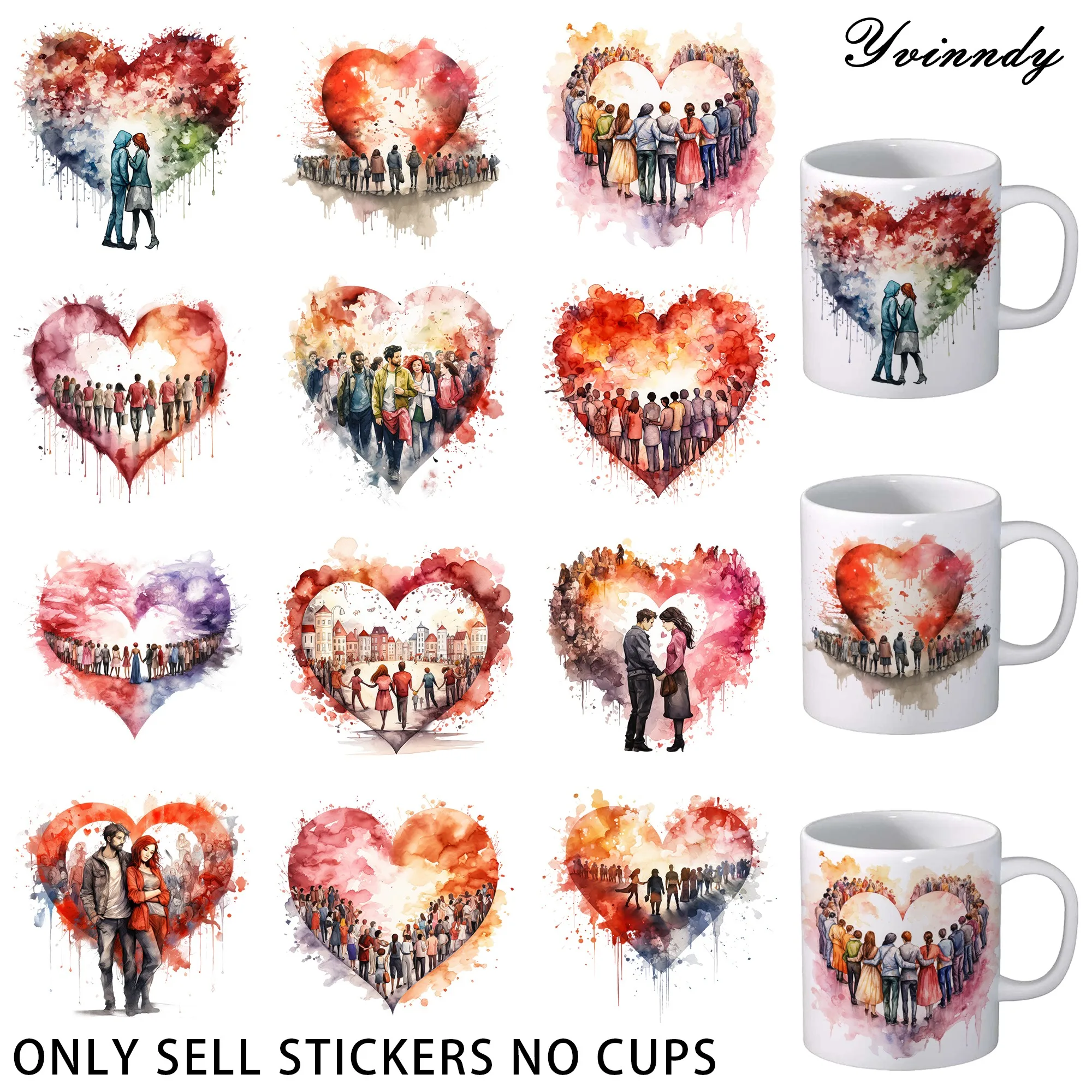 12 Pieces Of Waterc…