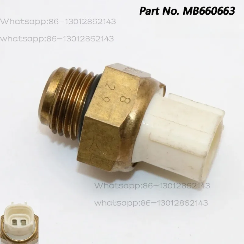 Engine Cooling System Radiator Fan Temp Sensor Replacement Part MB660663 Fits 3000GT Mirage Diamante Expo LRV Automobiles