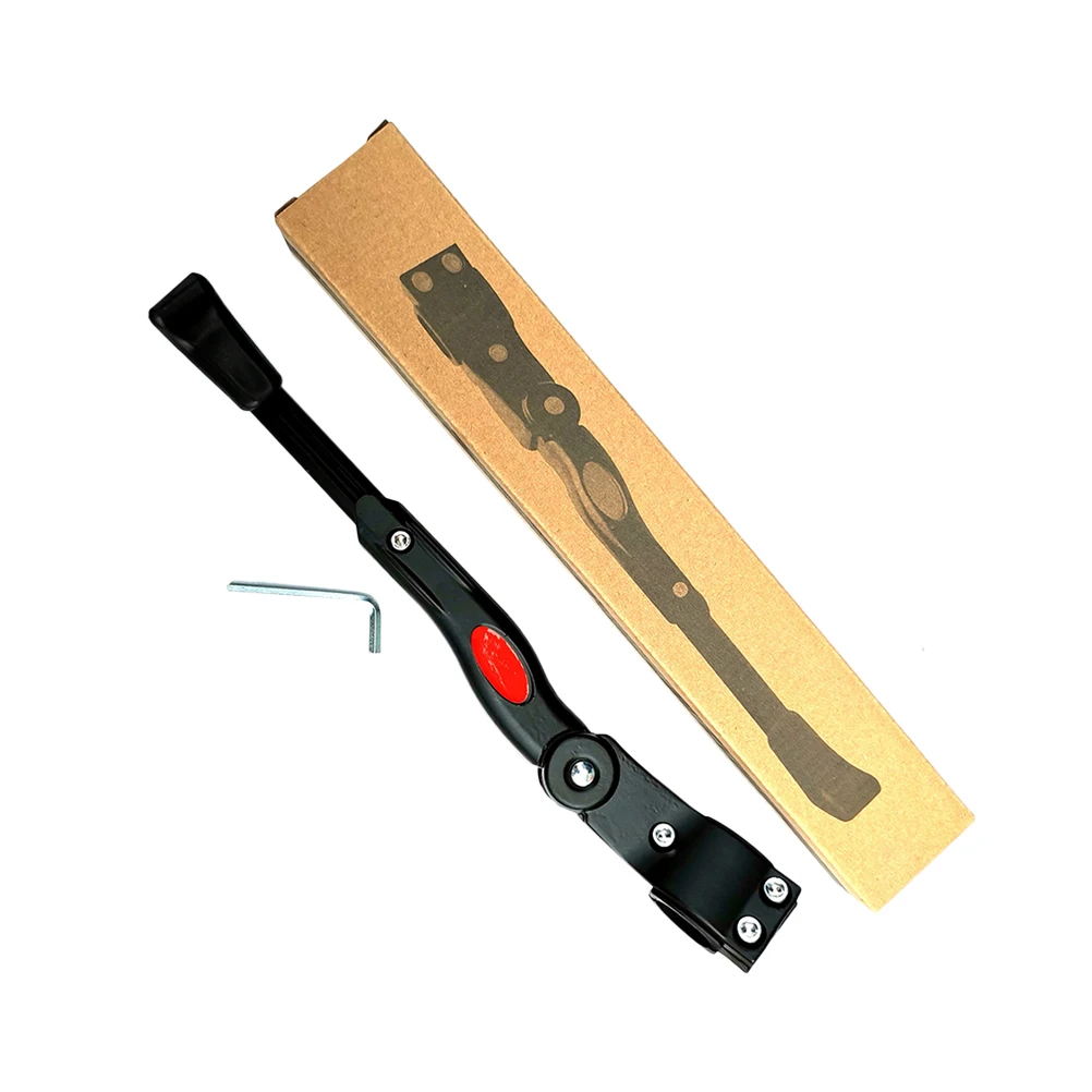 

1Set Bike Kickstand Aluminum Alloy Kick Stand for Mountain Cycling Bicycle Adjustable Foot Support Parking Frame Accessory