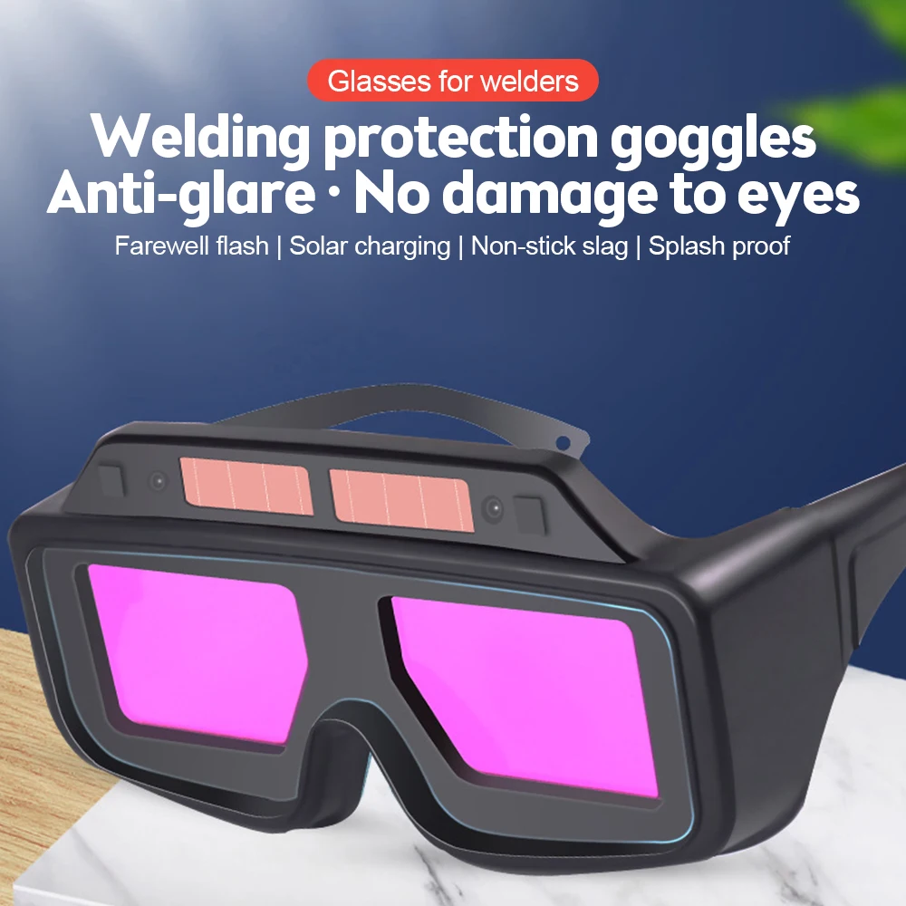 Automatic Darkening Dimming Welding Machine Mask Helmet Eyes Special Goggles/Welder Glasses For Welding Machine/Equipment Tools