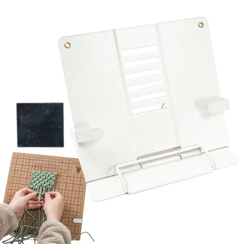 Placa de macrame ajustável suporte macrame placa de grade de cortiça dobrável iniciante-amigável projetos diy suporte para trança cordão