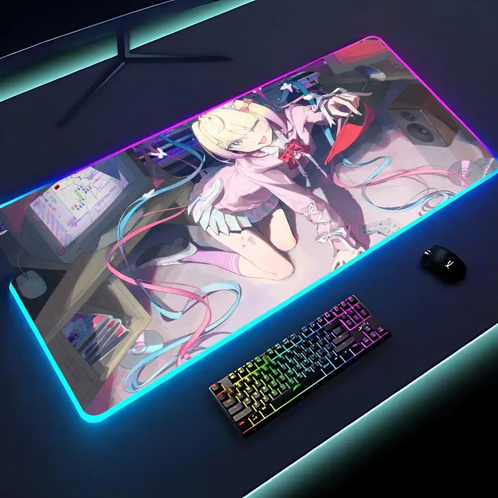 NEEDY GIRL OVERDOSE Mouse Pad Keyboard Cover Desk-mat Colorful Surface Multi-size World Computer Gamer