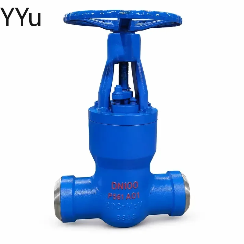DN100 PN100 Manual High Temperature Pressure Alloy Steel Socket Weld Hard Seal Power Station Gate Valve