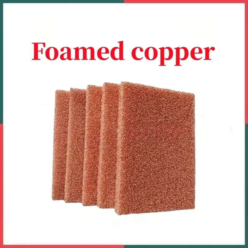 Laboratory special foam copper porous thermal conductivity soaking copper supercapacitor catalyst filter copper mesh