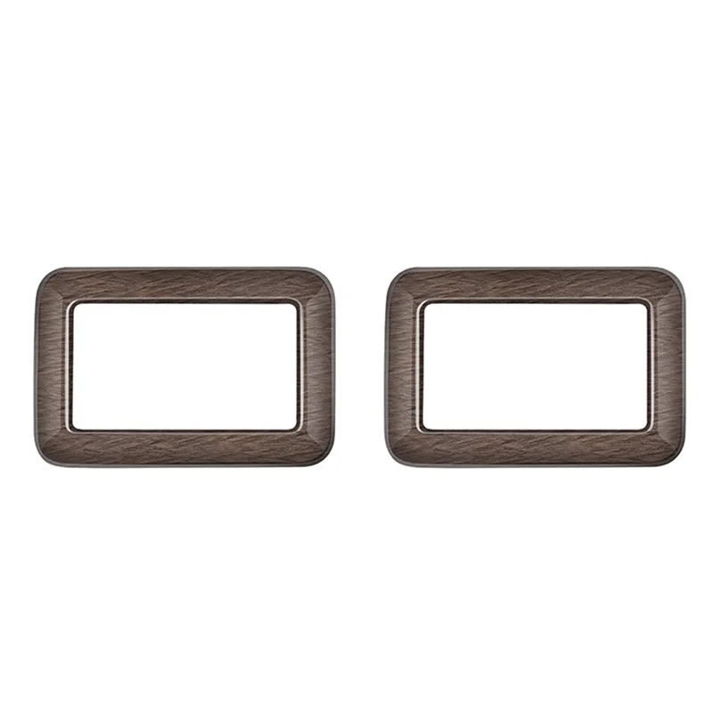 

For Toyota ALPHARD/VELLFIRE 40 Series 2023+ Car Middle Row Seat Control Pane Trim Frame Sticker Wood Grain Accessories