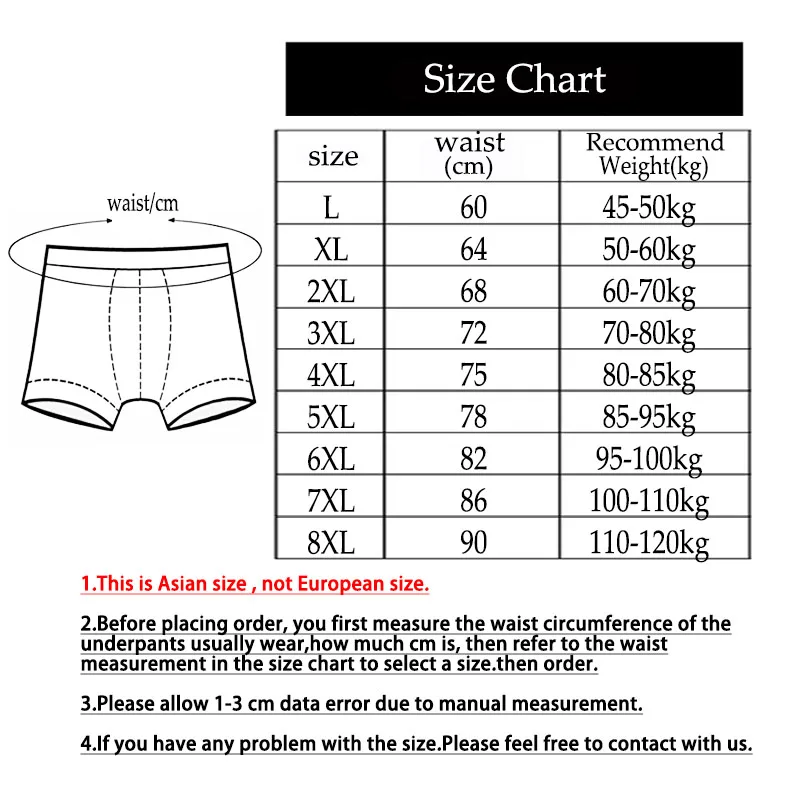 5pcs/Lot 8XL 100%Cotton Men Briefs Men\'s Underwear Male Briefs Underpants for Men Panties Mens Pant Men Shorts Comfortable new