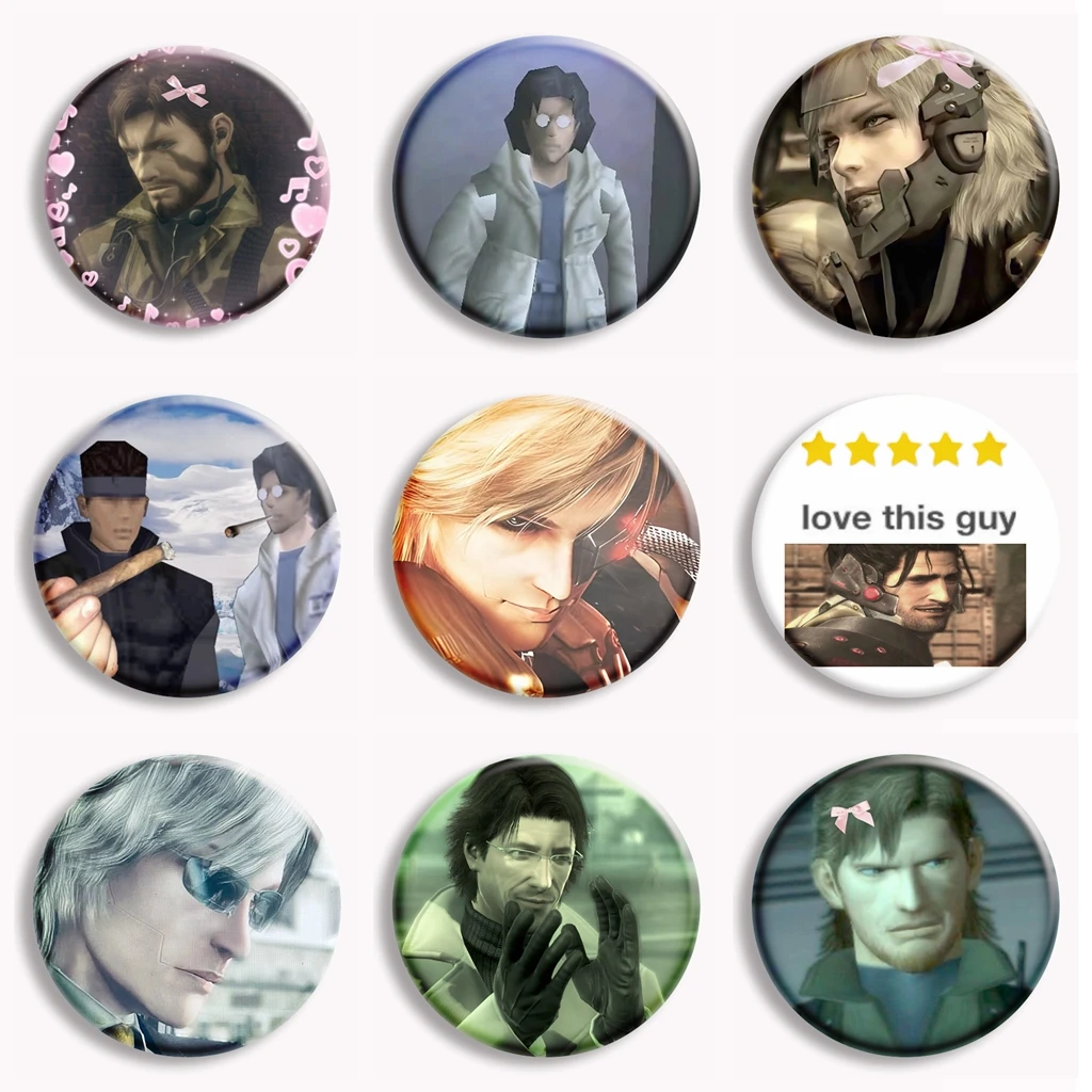 Solid Snake Funny Brooch: The Perfect Blend of Gaming Nostalgia and Dark Humor for Everyday Wear