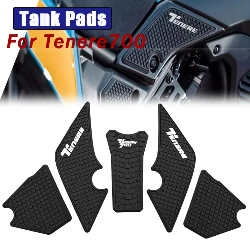 

Для YAMAHA TENERE 700 tenere 700 tenere 700 T700 T 700 Нескользящие боковые накладки на топливный бак для мотоцикла Водонепроницаемая накладка Резиновая наклейка