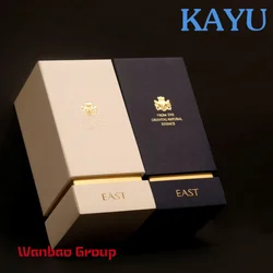 Custom  Custom logo high quality printing black cardboard cosmetic packaging empty bottle luxury world cover packaging perfume b