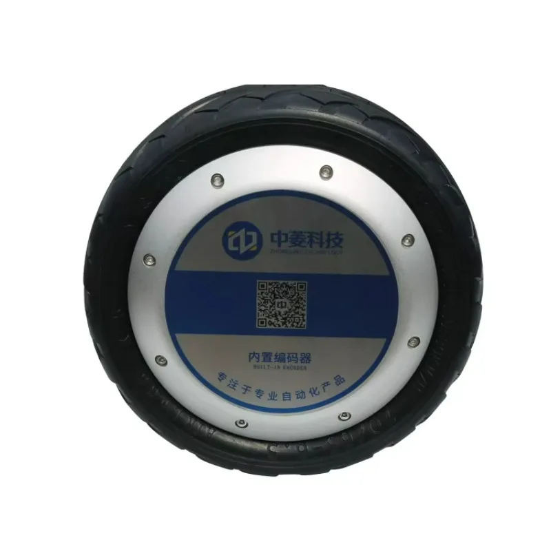 CE ISO900 4096 Wire Magnetic Encoder 10inch 48V 800W 40N.m 300kg Load IP65 Brushless Gearless Smart AGV DC Wheel Hub Motor