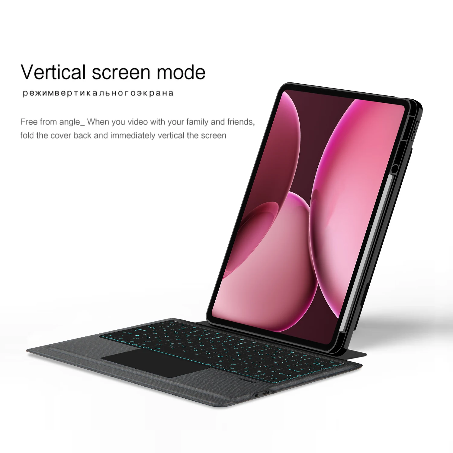 Detachable Magic Keyboard Case For OPPO Pad 4 PRO 2025 Cover OPPO Pad4 Pro 13.2 inch Tablet PC Smart Touch TrackPad keyboard