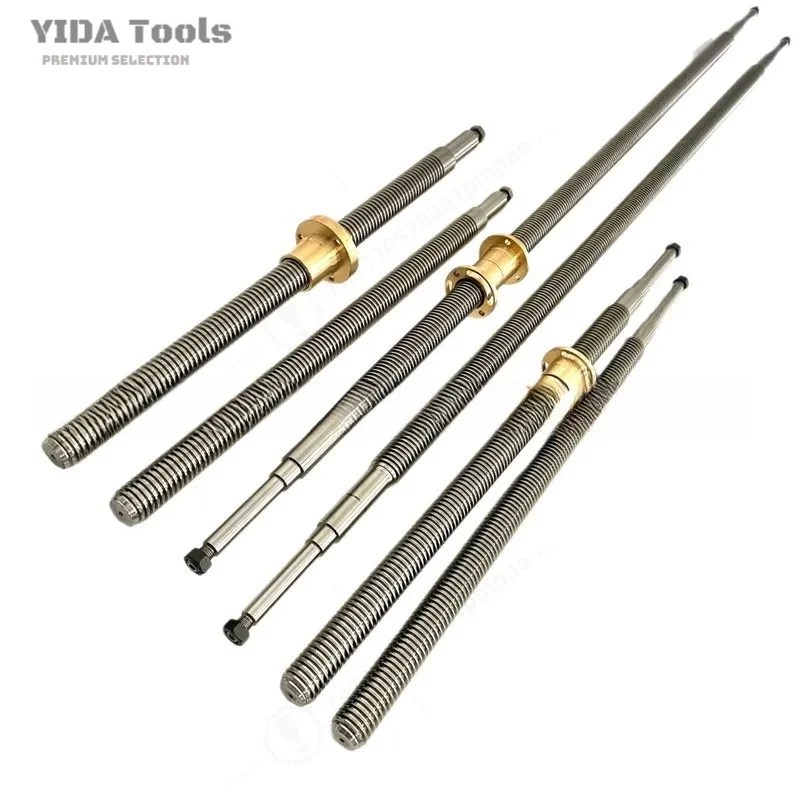 Milling Machine X Y Z Axis Screw Tie Rod Copper Sleeve Nut Rocker Arm Turret Accessories