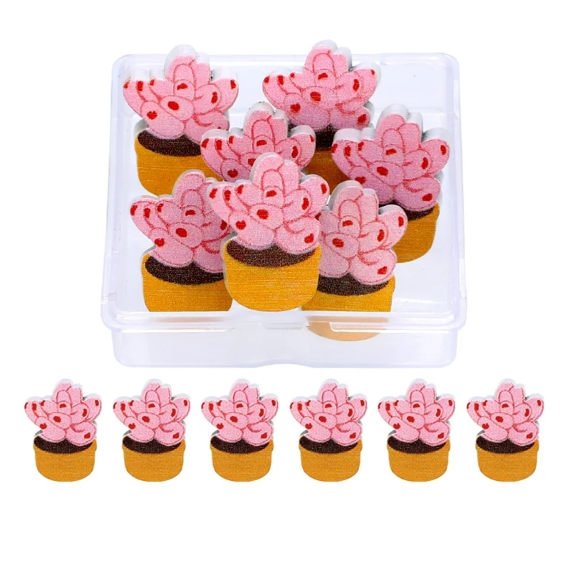 Blumen-Reißzwecken, Reißzwecken, Karten-Reißzwecken, Poster-Stecknadeln, Karten-Stecknadeln, Schul- und Bürobedarf