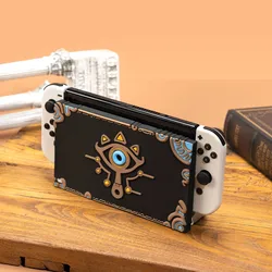 Custodia morbida in Silicone TV Dock Station Cover Stand caricatore guscio protettivo per Nintendo Switch Oled NS Game Console Protector Skin