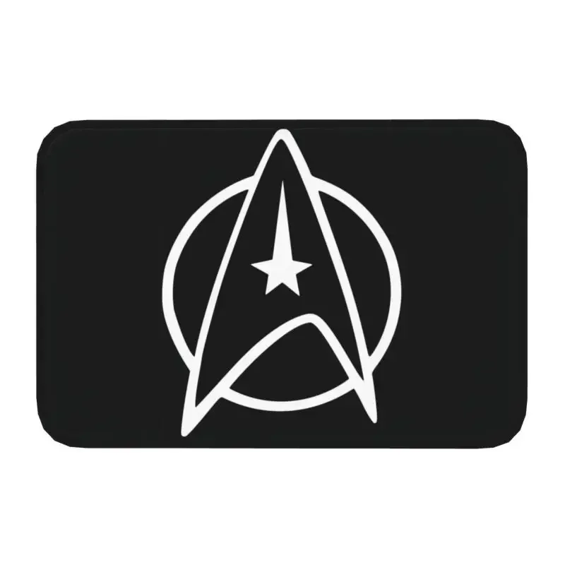 Star Treks Floor Door Bathroom Kitchen Mats Anti-Slip Outdoor Science Fiction TV Series Doormat Garage Entrance Rug Carpet