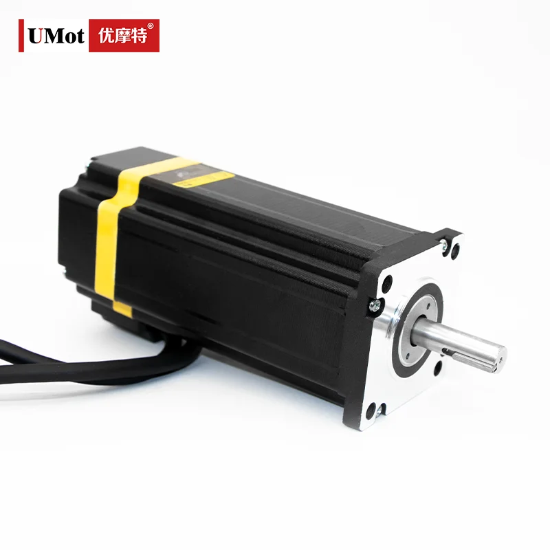 UMOT 2-5.5Nm DC 2-8.7V Closed Loop 1.8degree Motor 2phase Hybrid Nema 24 Closed Loop Stepper Motor for Robot Machining Plastic