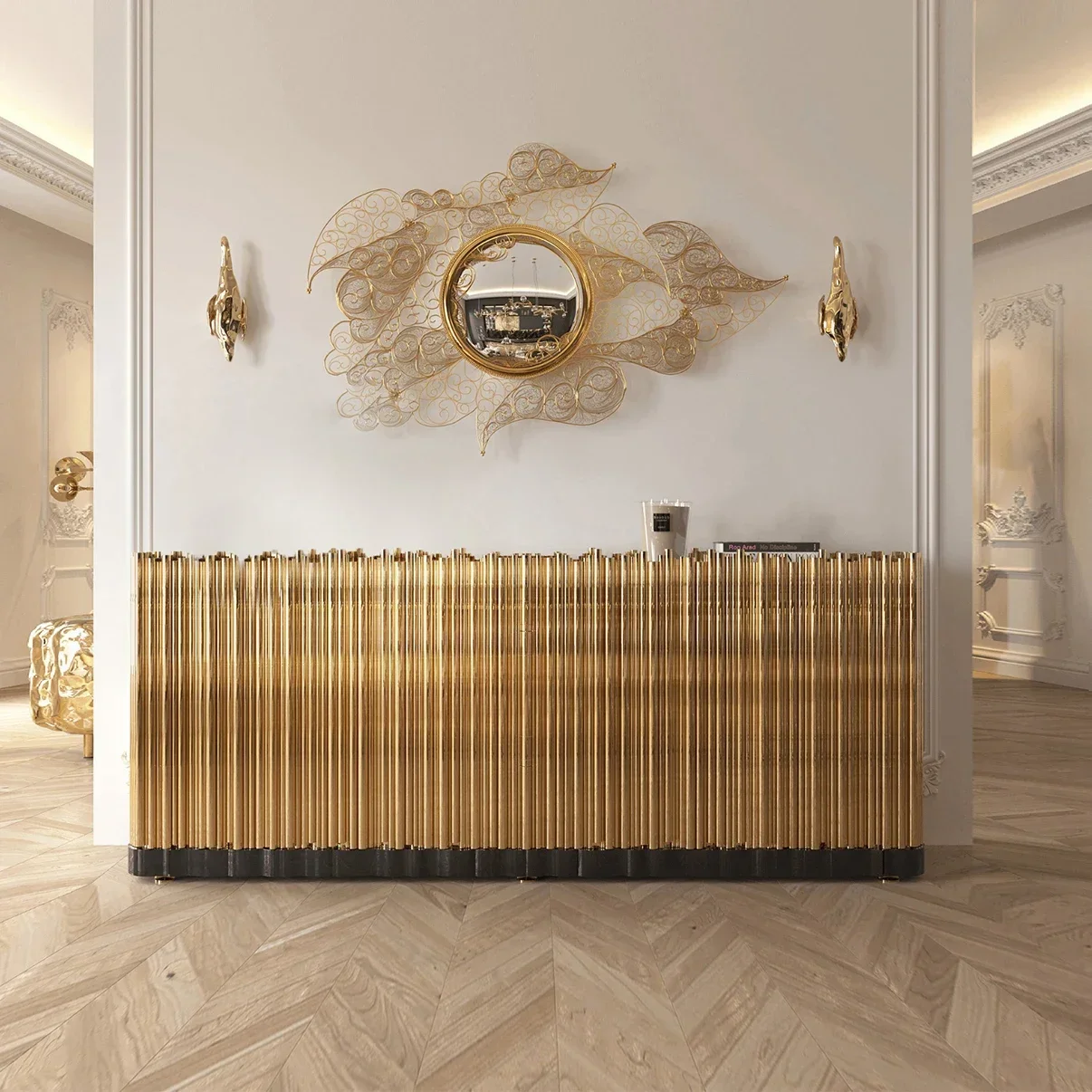 Organizer Metal Living Room Cabinets Craft Luxury Display Storage Living Room Cabinets Standing Cajonera Postmodern Furniture