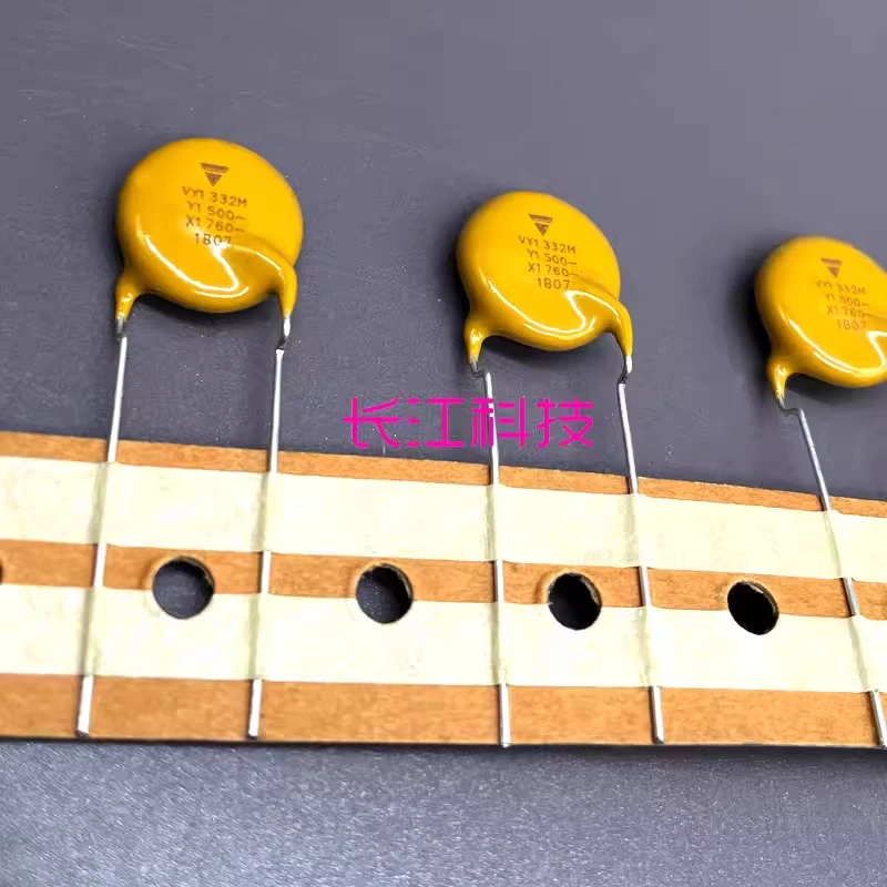 

Керамический конденсатор VISHAY BC VY1332M 332 3300пФ 3.3нФ 760В 500В x1, соответствующий стандарту безопасности