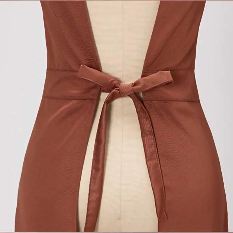 Chef Cooking Apron Kitchen Aprons Cafe Woman Waiter Work Apron Baking Apron Custom Logo Apron