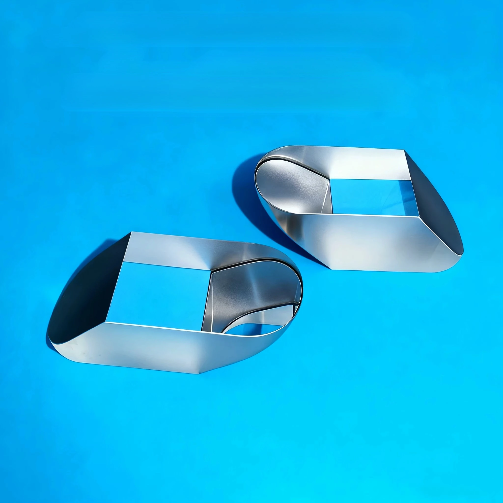 21X22.7X37.2mm Microscope Specific Parallelogram Prism Coating with 2 Side Coating Aluminium