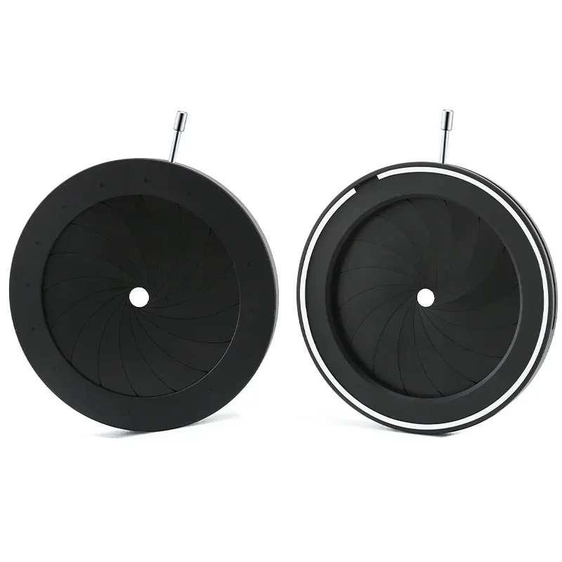 1PCS  Aperture Light Bar Adjustable Diaphragm Plus Bracket Manual Sand Spotter Blocker 7-80MM Microscope Tools TVE