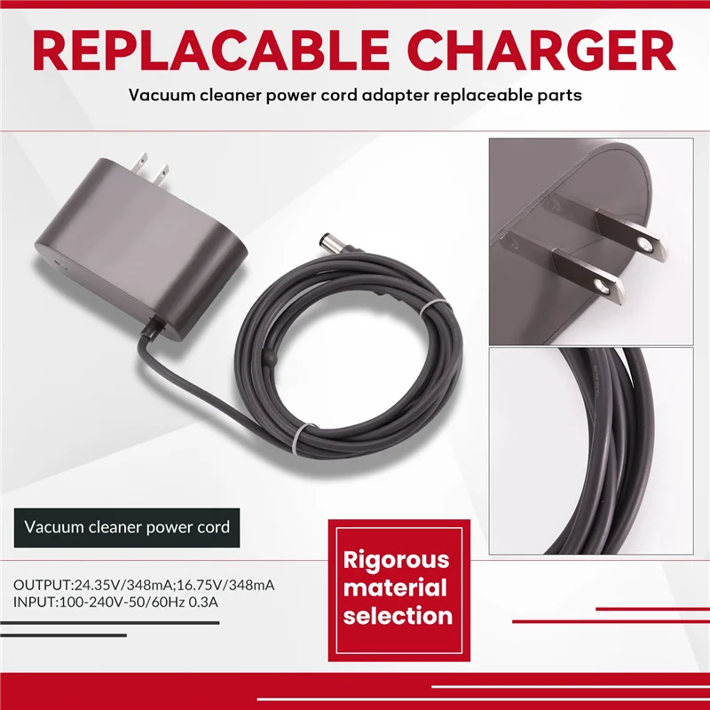 -A90P Ladegerät Für Dyson DC30 DC31 DC34 DC35 DC44 DC4 DC54 DC56 Staubsauger Netzkabel Adapter Austauschbare Teile UNS Stecker