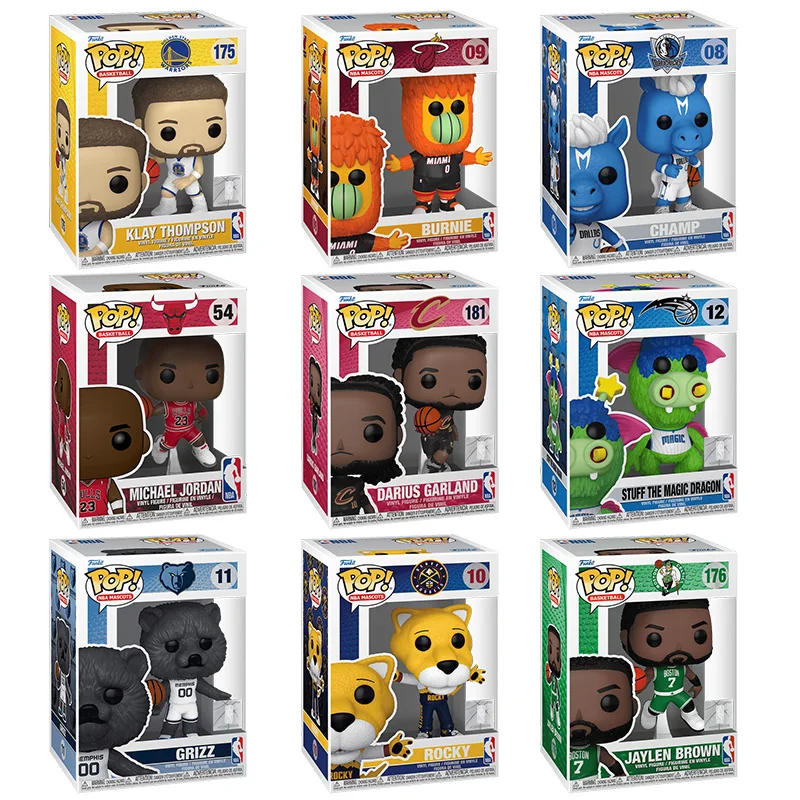 Funko POP Original baloncesto de la NBA estrellas Michael Jeffrey Jordan 54 LeBron James 66 figuras de acción de juguete para niños niñas modelo de regalo