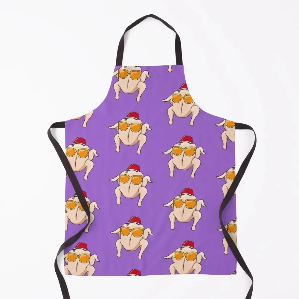 

Turkey head Apron Waiter Uniforms Utensils For Kitchen Apron