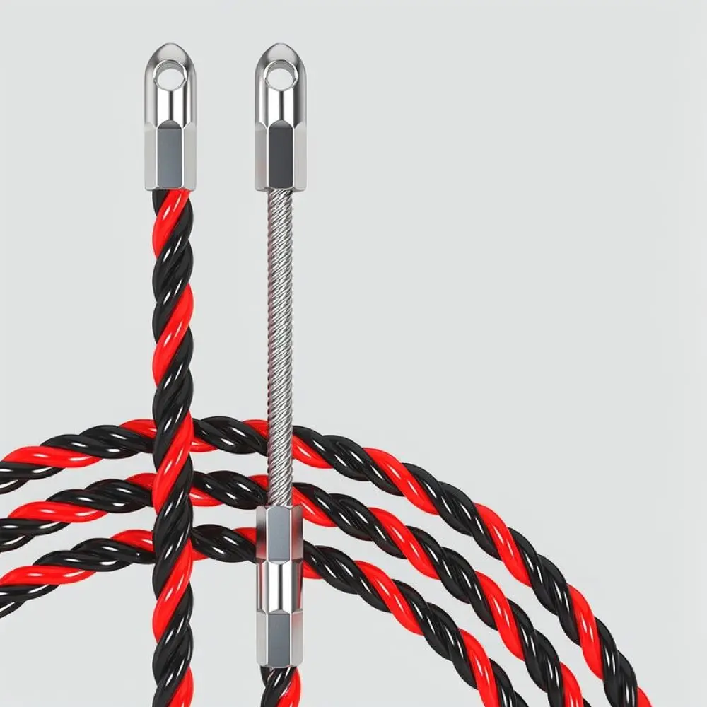 Flexible Steel Conduit Fish Tape Cable Puller Electrician Wiring Accessory Professional Duct Rodder Threading Guide Wire Tool