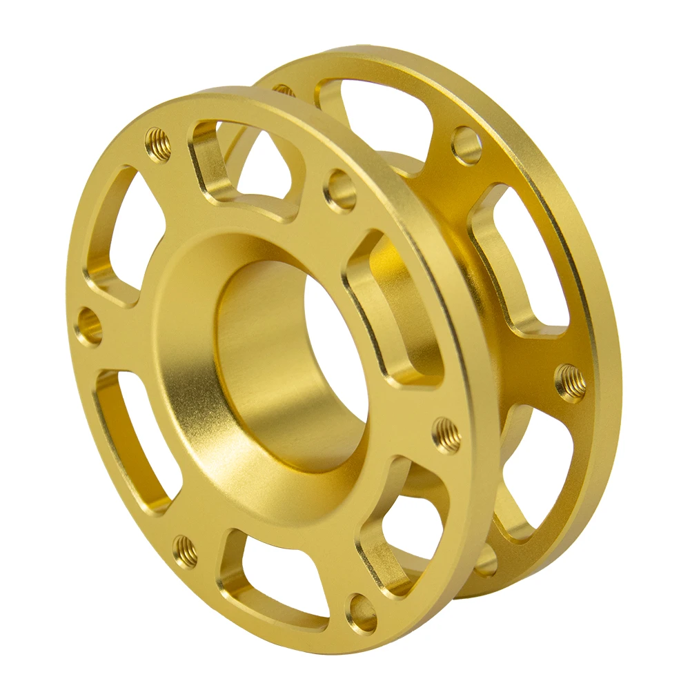 Simube Steering Wheel Spacers With 70 mm Bolt Pattern, Featuring CNC Machining and Anodized