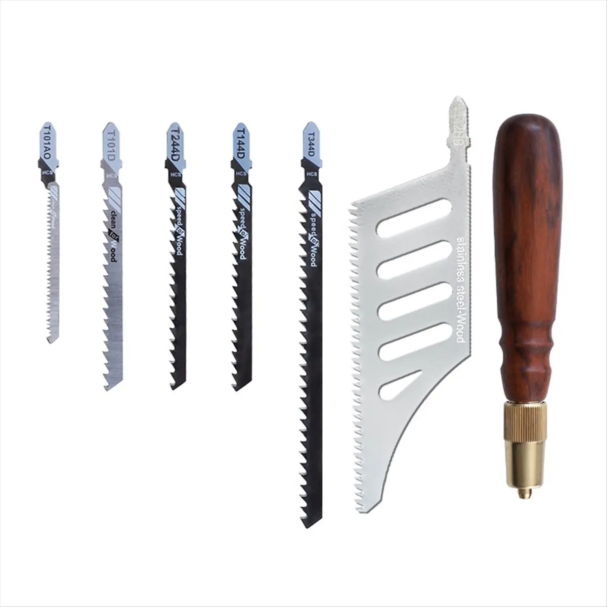 Mini Hand Saw Set Fine Tooth Replaceable Saw Blade Garden Household Woodworking for Cutting Wood Plastic Tool