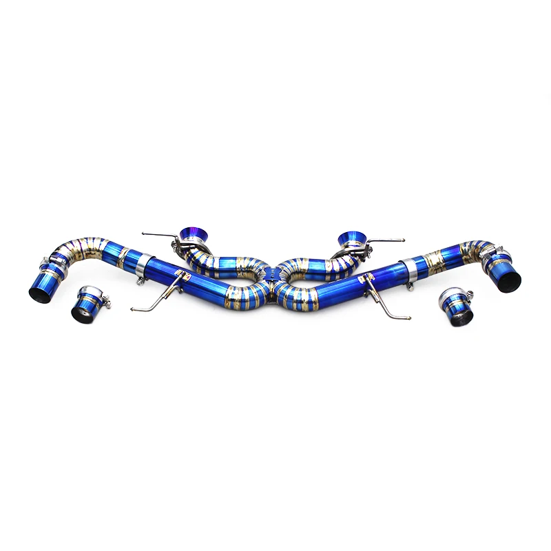 

OBM Titanium Axle Back Pipe For Aston Martin DB11 V12 5.2L 2016-2019 X-pipe Sound Racing Car Exhaust System