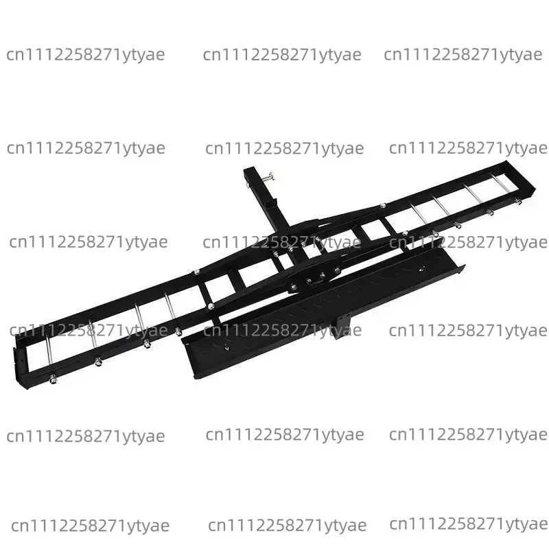 Steel Motorcycle Hitch Carrier Heavy Duty Dirt Bike Hauler Hitch Mount Rack