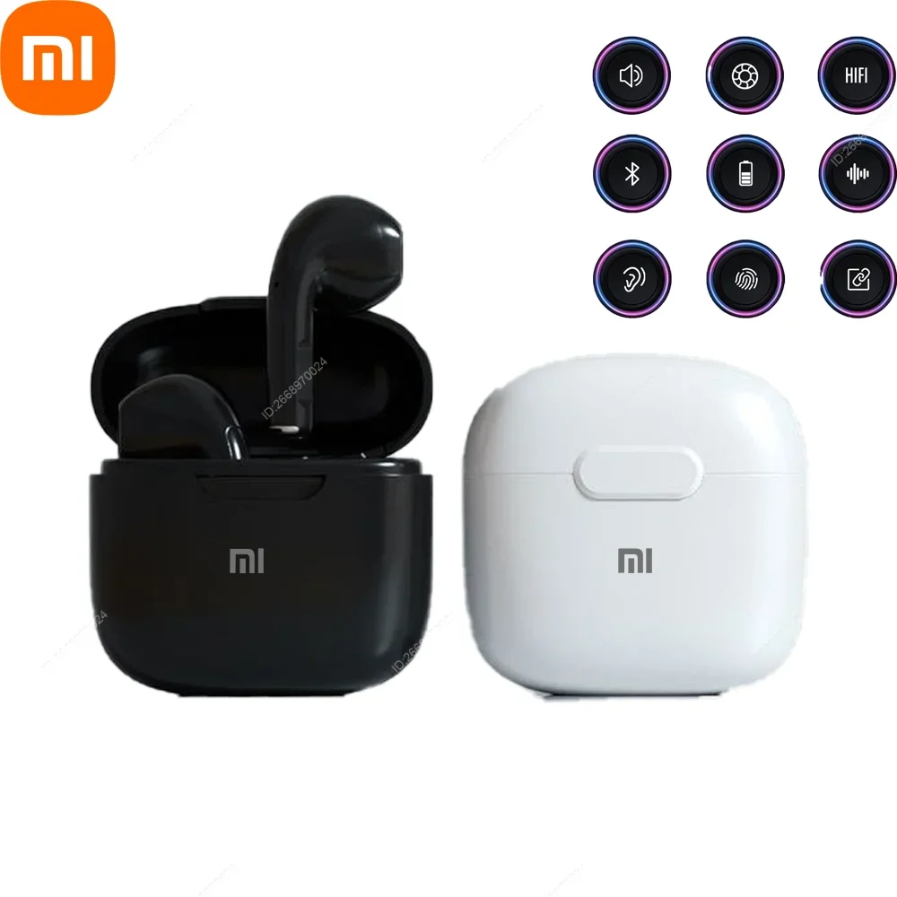 Xiaomi In Ear Earbuds Wireless Bluetooth Headphones 25Hrs Playtime USB C TWS Built in Noise Cancellation Mic with Charging Case