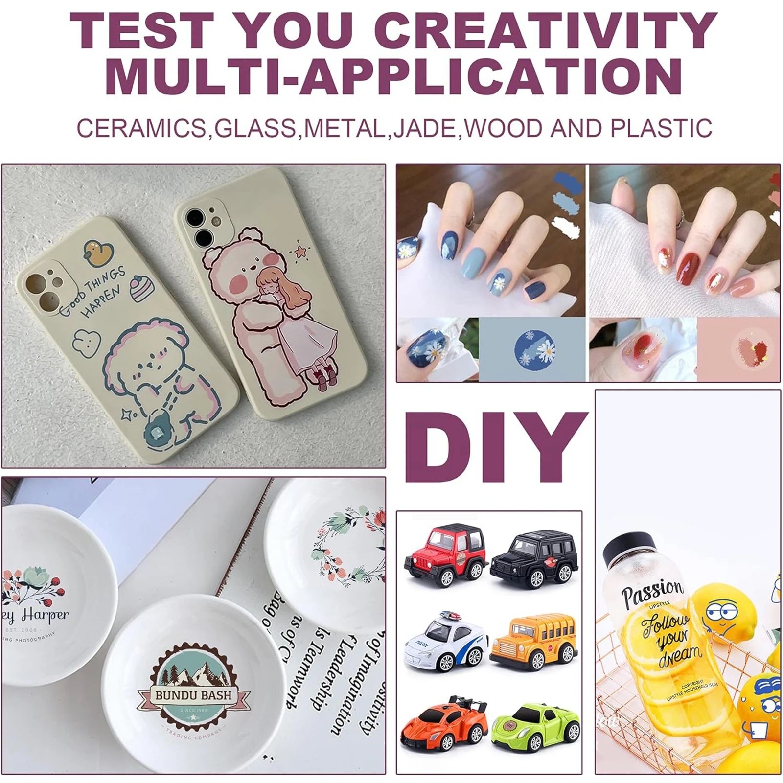 5 hojas de papel para calcomanías de inyección de tinta tamaño A4, hojas de papel transparente para diapositivas de agua para impresora de inyección de tinta