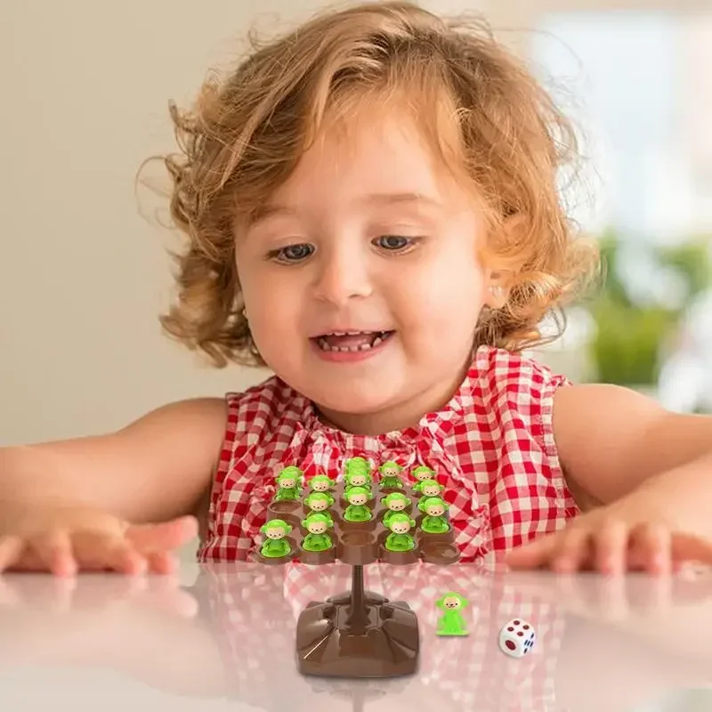 Creatieve Balancing Tree Toy Digitale Aap Weegschaal Educatief Nummer Bordspel Kinderen Leren Speelgoed Montessori Wiskunde Speelgoed