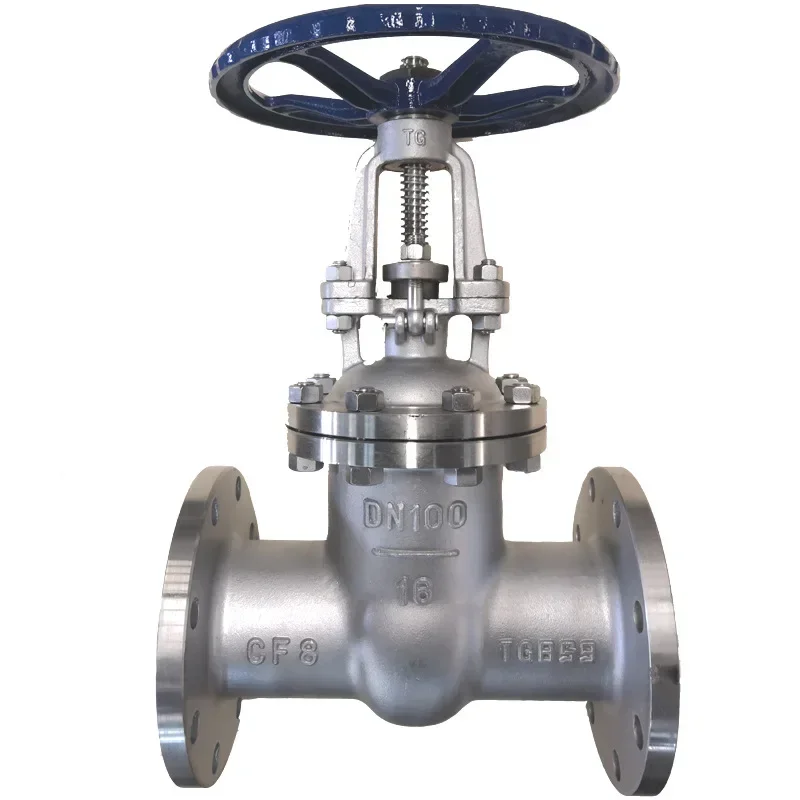 Valve Manual Gate Valve Z41H-16C Carbon Steel Flange  National Standard Stainless Steel Gate Valve Gate  Supply