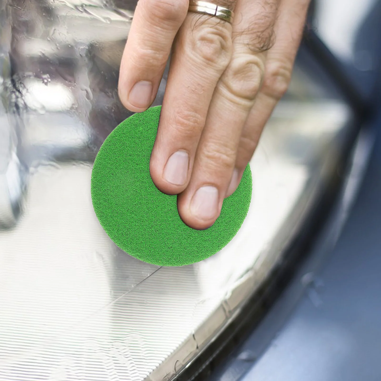 5PCS Glass Scratch Repair Pads Car Polish Windshield Restorer Sanding Sheets Automotive DIY Tools Scratch Remover