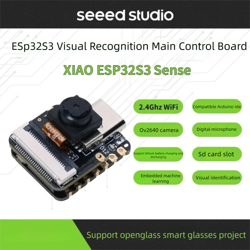 Seeed Studio ESP32S3 Sense لوحة تطوير التعرف البصري على مستوى الدخول للكاميرا المحمولة