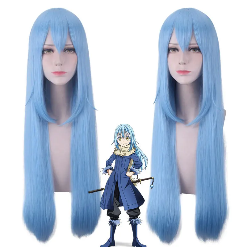 Synthetic Cosplay Wig Blue Pink Long Hair for Anime Theme Party Carnival Styling (Rimuru Inspired) (Milim Inspired) (Shion
