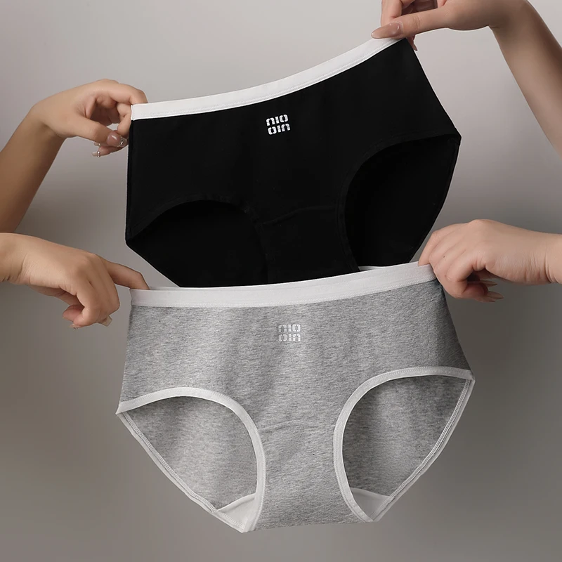 Sports Women Underwear Lady Fashion Plus Size Panties Set Pack Sexy Accessories Women's Briefs Lingerie Cotton Fancy Triangular
