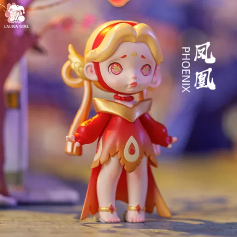 

LAURA Chinese Myth Series Blind Box Guess Bag Mystery Box Toys Doll Cute Anime Figure Desktop Ornaments Gift Collection