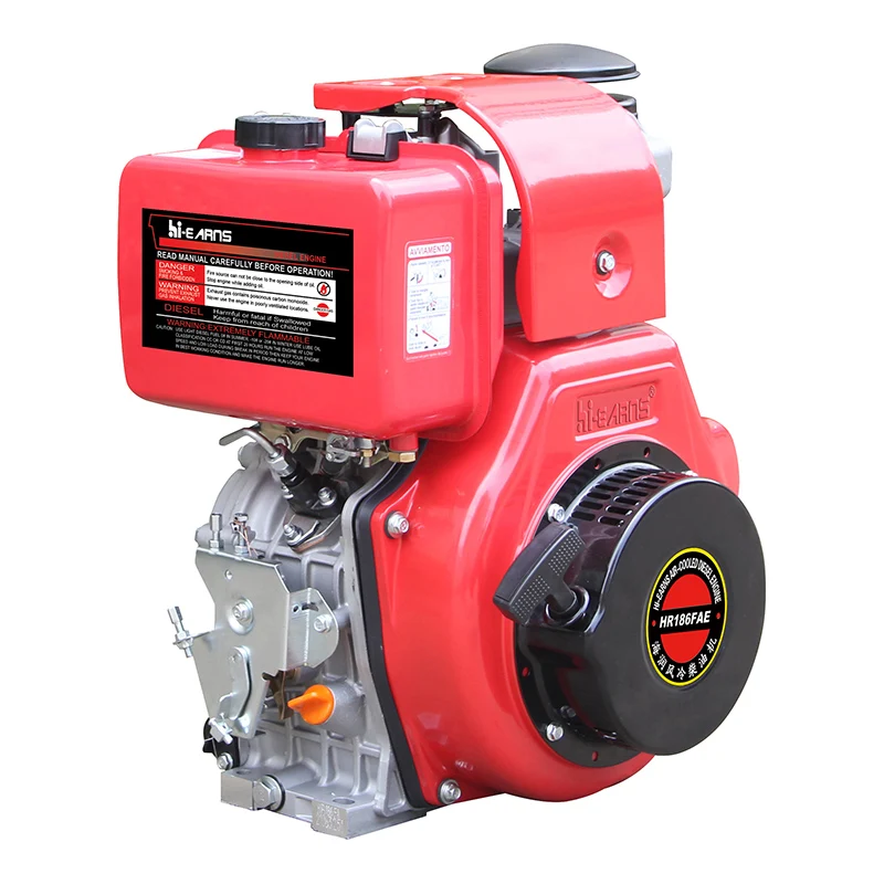 HR186FAE Italian G5 Axis 6000W Single Cylinder Motor Air-Cooled Easy To Operate Euro 5 Emission Standard