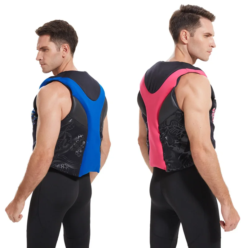 Adult High-end Life Jacket Drifting and Surfing Buoyancy Jacket Professional Life Jacket PVC