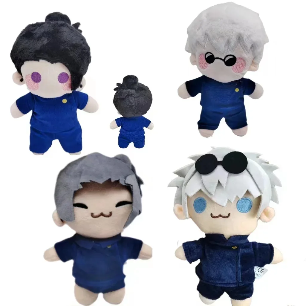 22Cm Nieuwe Jujutsu Kaisen Hand Pop Knuffel Schattige Zachte Gevulde Gojo En Geto Kussen Poppen Voor Jongens Verjaardag Kerstcadeau