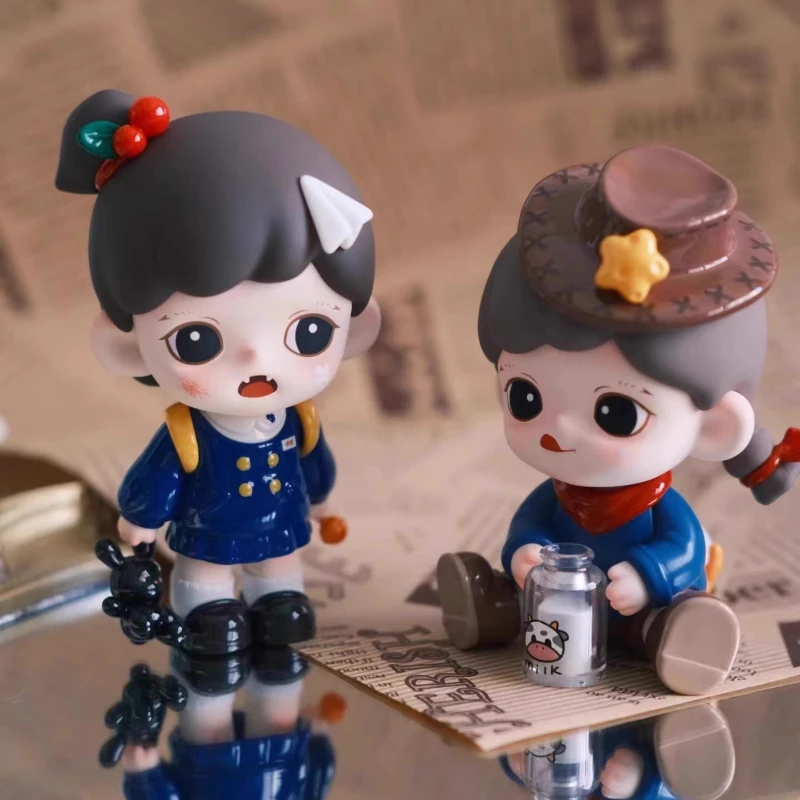 Genuíno bebê zdhe eu sou o chefe série caixa cega kawaii zakus estatueta coletar caixa mistério decoração de mesa surpresa férias presentes do miúdo